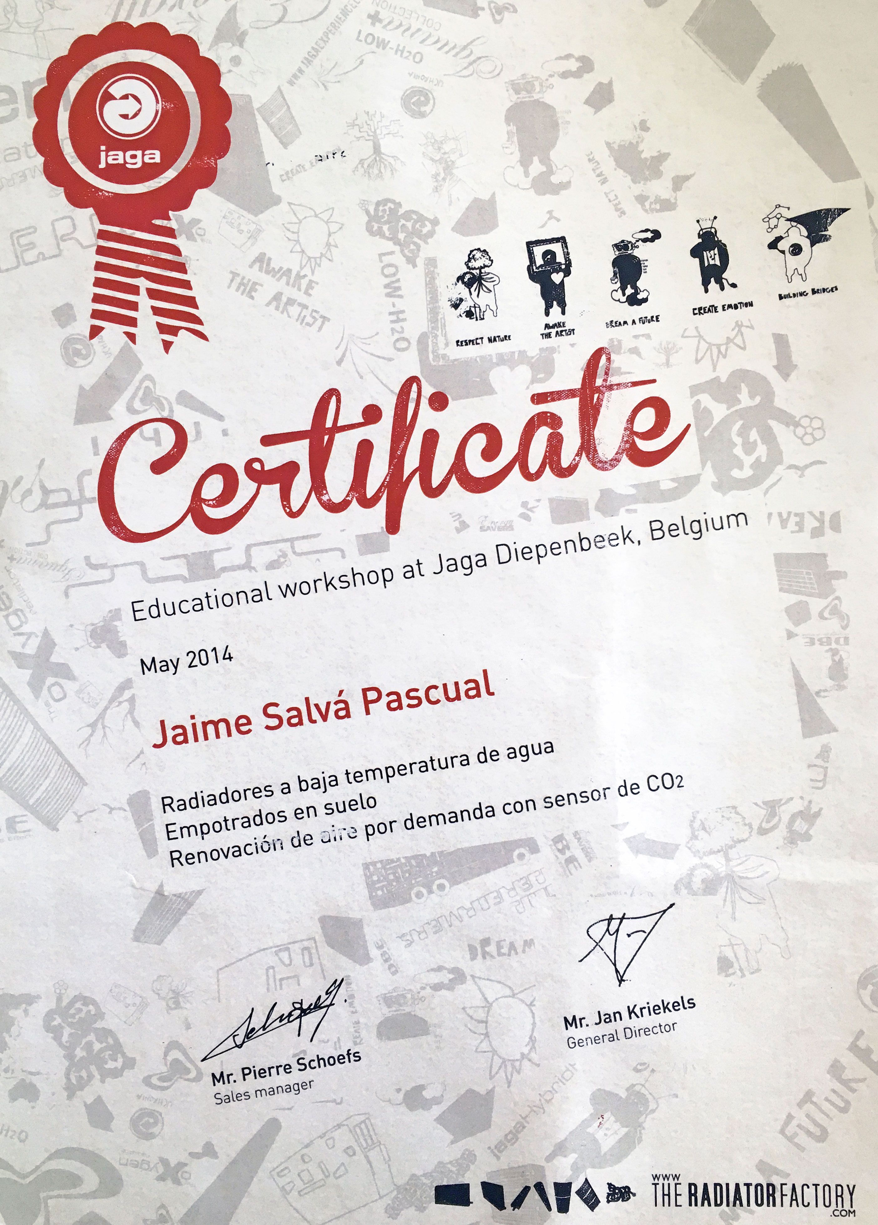 Workshop en JAGA